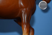 Load image into Gallery viewer, Red Bobs Clydesdale Stallion-Clydesdale Stallion Mold-Breyer Traditional