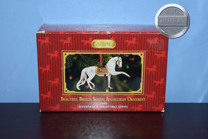 Beautiful Breeds Andalusian Ornament-with Box-Holiday Exclusive-Breyer Ornament