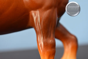 Red Bobs Clydesdale Stallion-Clydesdale Stallion Mold-Breyer Traditional