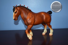Load image into Gallery viewer, Red Bobs Clydesdale Stallion-Clydesdale Stallion Mold-Breyer Traditional