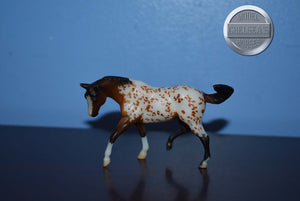 Tobias-Stablemate Club Exclusive-Appaloosa Mold-Breyer Stablemate