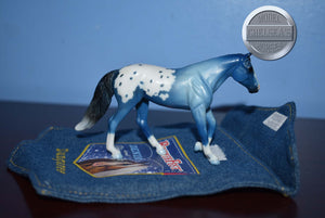 Dungaree-Breyerfest Exclusive-Loping Quarter Horse Mold-Breyer Stablemate