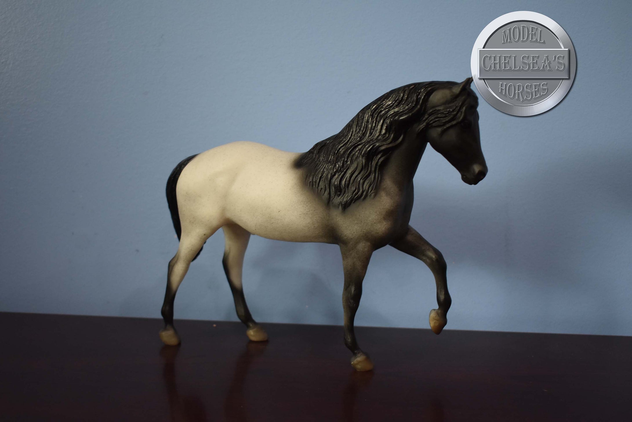 Blue Roan Paso Fino-El Pastor Mold-Breyer Traditional