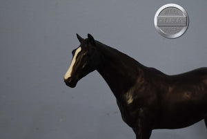 Black Thoroughbred Mare-Touch of Class Mold-Breyer Traditional