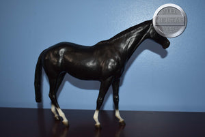 Black Thoroughbred Mare-Touch of Class Mold-Breyer Traditional