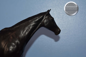Black Thoroughbred Mare-Touch of Class Mold-Breyer Traditional