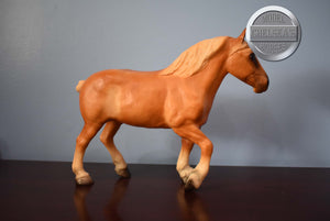 Roy the Belgian Drafter-Original on the Mold-Breyer Traditional