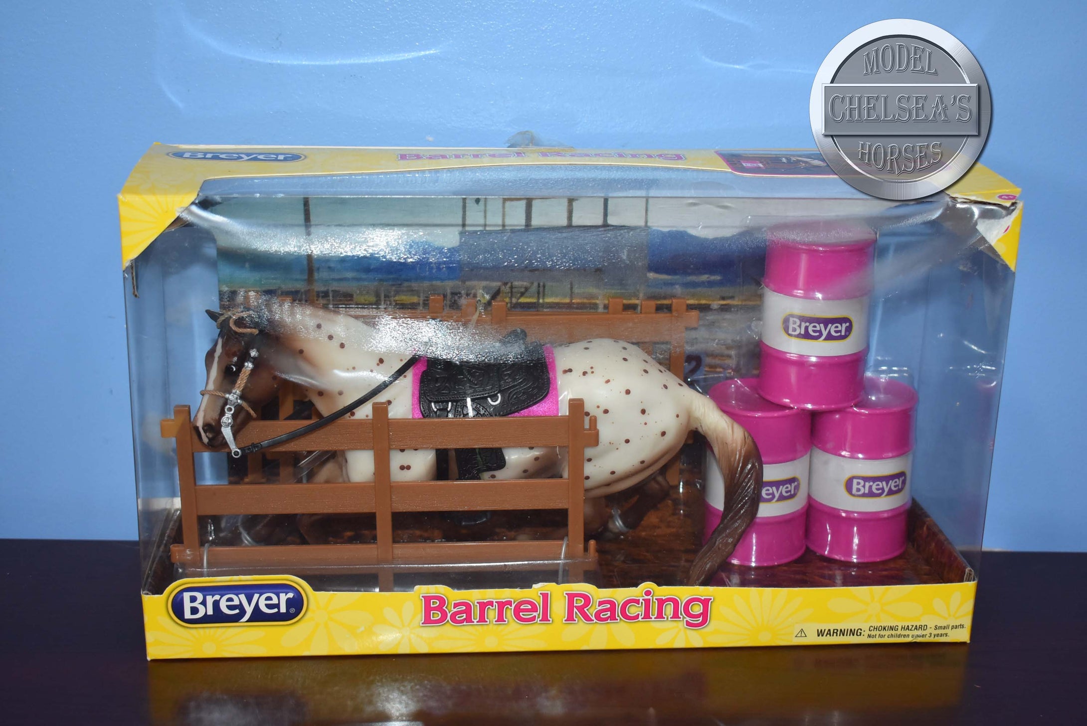 Barrel Racing Set-New in Box-Breyer Classic