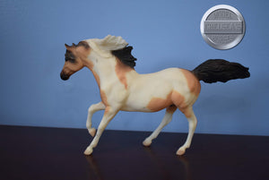 Buckskin Pinto-Andalusian Stallion Mold-Breyer Classic