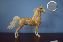 Load image into Gallery viewer, 30th Anniversary Gold Florentine ASB-American Saddlebred Stallion Mold with COA-Breyer Traditional