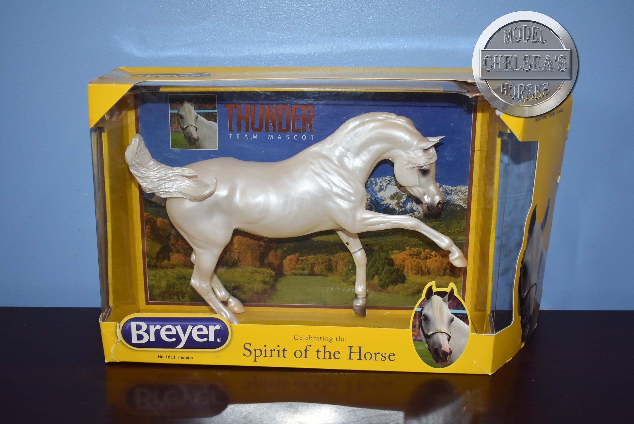 Thunder-New in Box-Ashquar Mold-Breyer Traditional