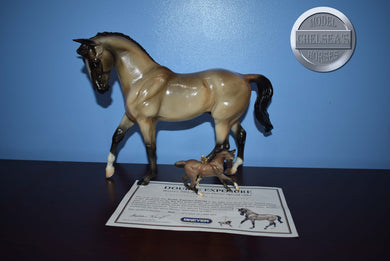 Double Exposure-Big Ben Mold with Stablemate-Breyer Traditional