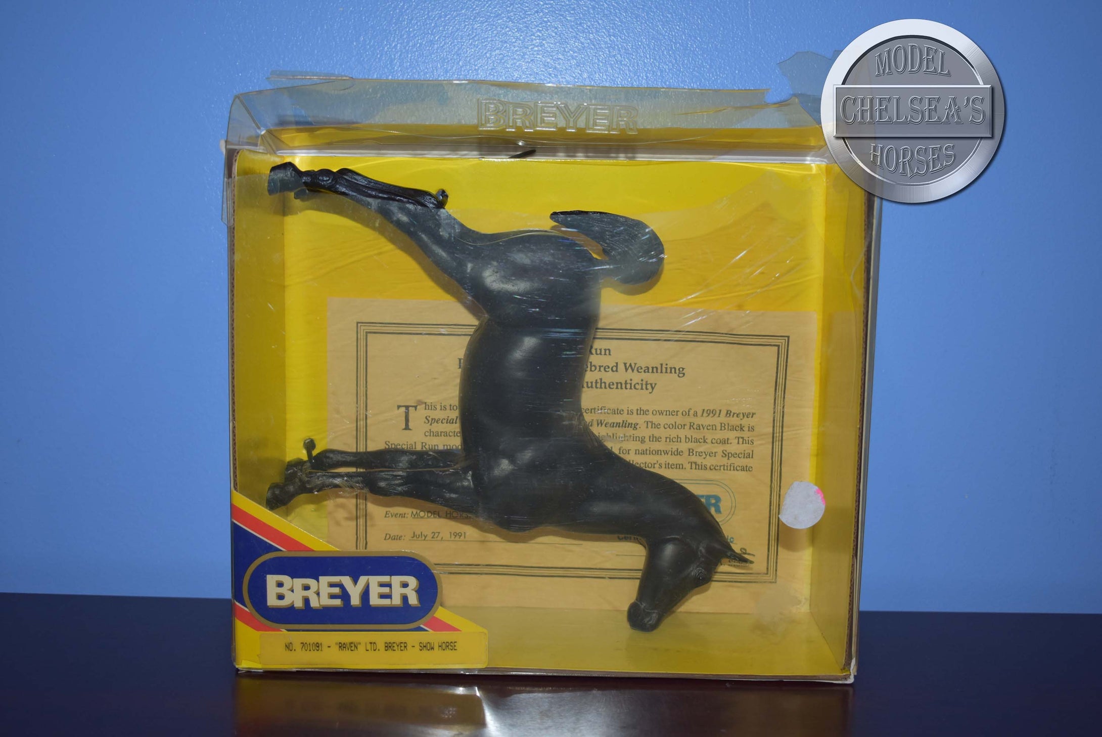 Raven-In Box-Saddlebred Weanling-Breyer Traditional