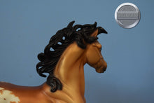 Load image into Gallery viewer, Spun Gold-Buckskin Appaloosa-Breyerfest Exclusive-Ethereal Mold-Breyer Traditional