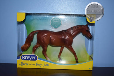 Coppery Chestnut Thoroughbred-New in Box-Breyer Classic