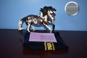 Moon Warrior-HTF-Connoisseur Exclusive-Nokota Mold-With Bag and COA-Breyer Traditional