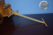 Load image into Gallery viewer, Pair of Theo with Harness and Wood Wagon-Breyer Traditional with Accessories