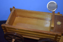 Load image into Gallery viewer, Pair of Theo with Harness and Wood Wagon-Breyer Traditional with Accessories