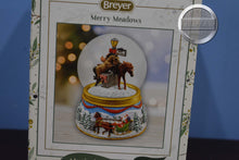 Load image into Gallery viewer, Merry Meadows Snowglobe-Holiday Exclusive-Breyer Ornament