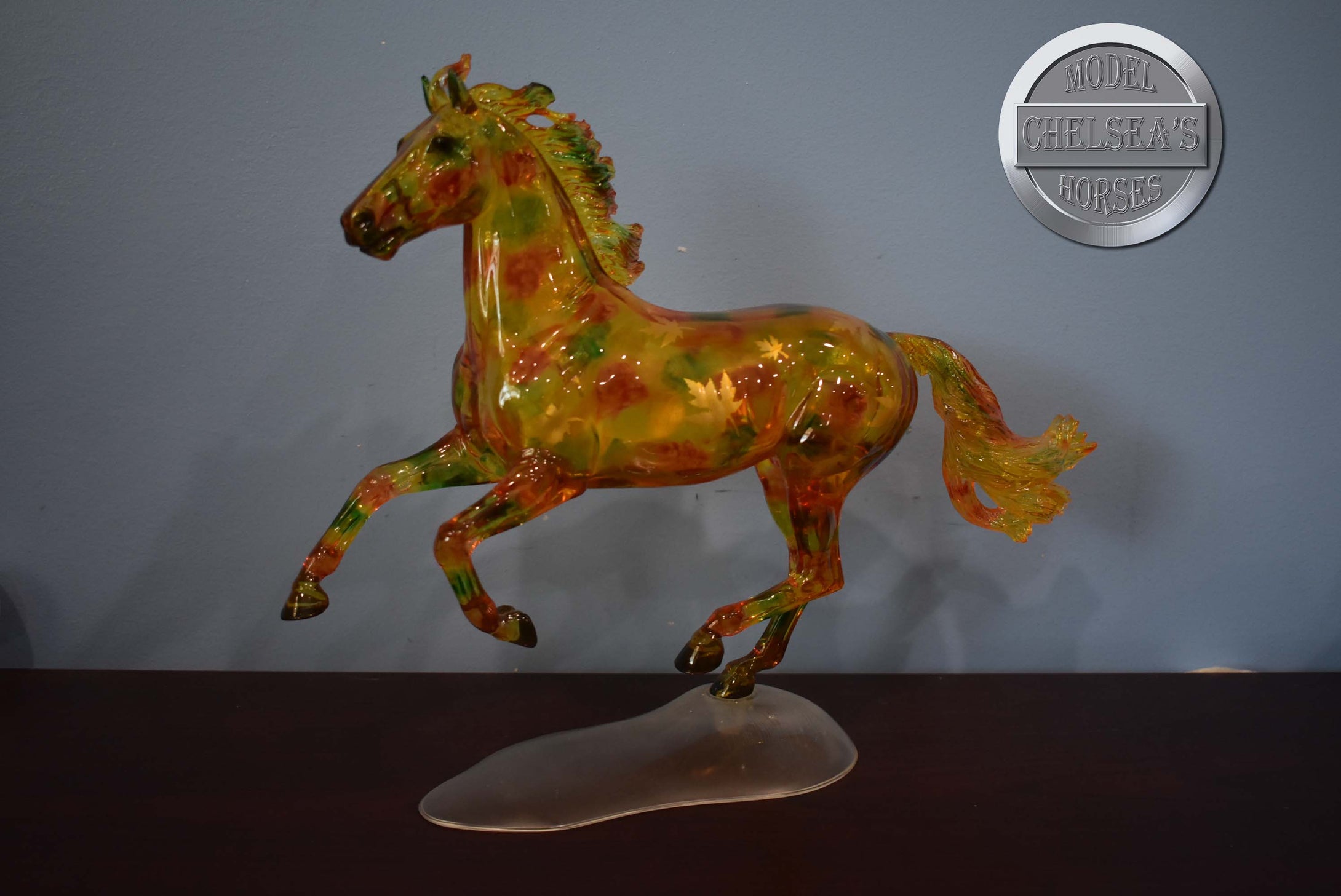 Sugarmaple-Show Jumping Warmblood Mold-Breyer Traditional