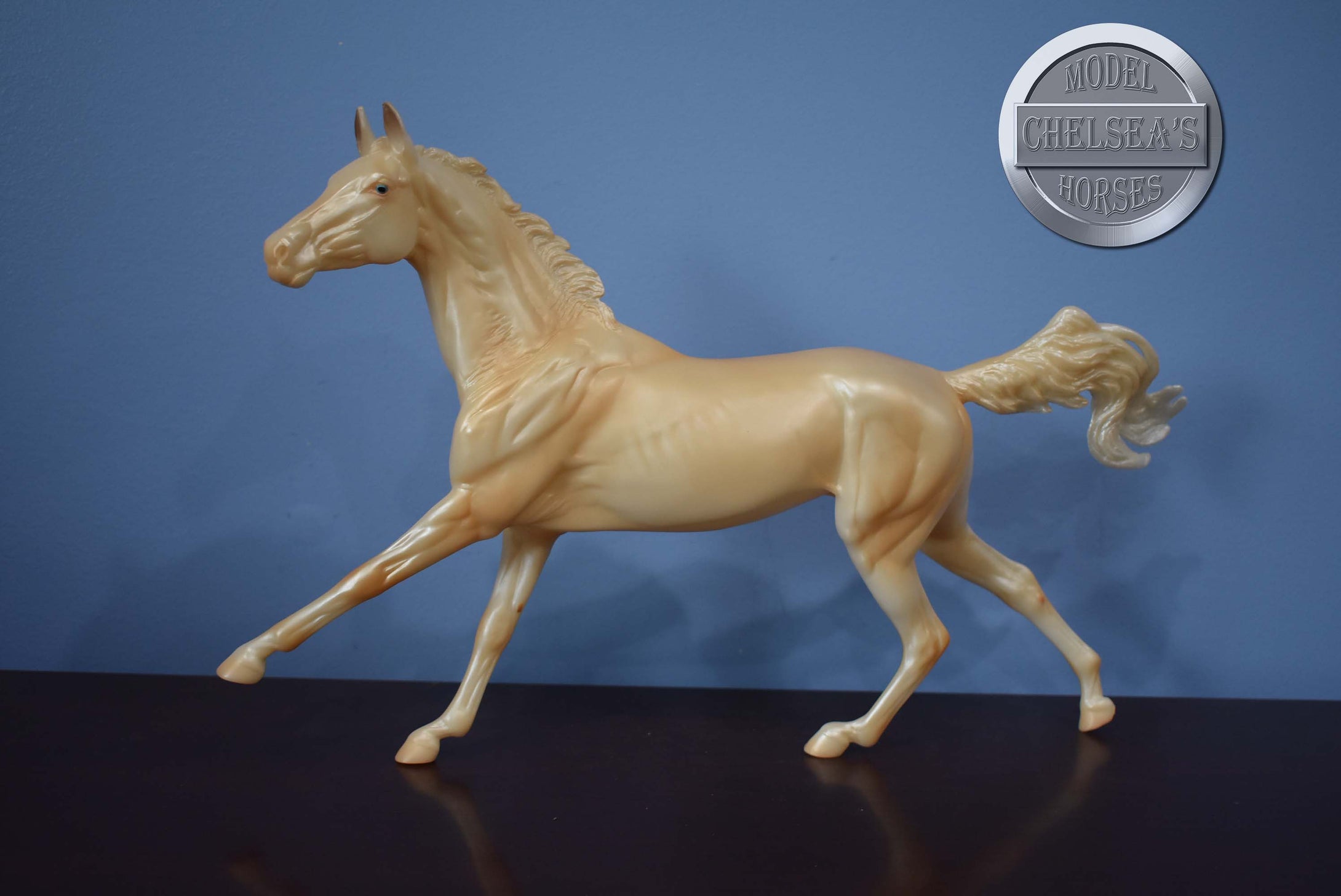 Uffington-Breyerfest Exclusive-Akhal Teke Mold-Breyer Traditional
