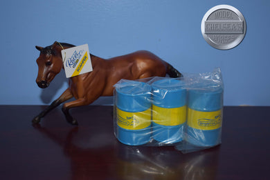Barrel Racing Set-Scamper-Breyerfest Exclusive-Scamper Mold-Breyer Classic