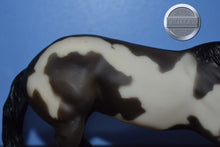 Load image into Gallery viewer, Grullo Pinto Cutting Horse and Calf-Cutting Horse and Calf Mold-Breyer Classic