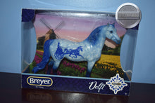 Load image into Gallery viewer, Delft-Breyerfest Exclusive-Morgan Stallion Mold-New in Box-Breyer Classic