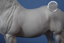 Load image into Gallery viewer, Custom White Ardennes-Ardennes Stallion Mold-Breyer Traditional