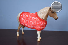 Load image into Gallery viewer, Mittens-Holiday Exclusive with Blanket-Shetland Pony Mold-Breyer Traditional