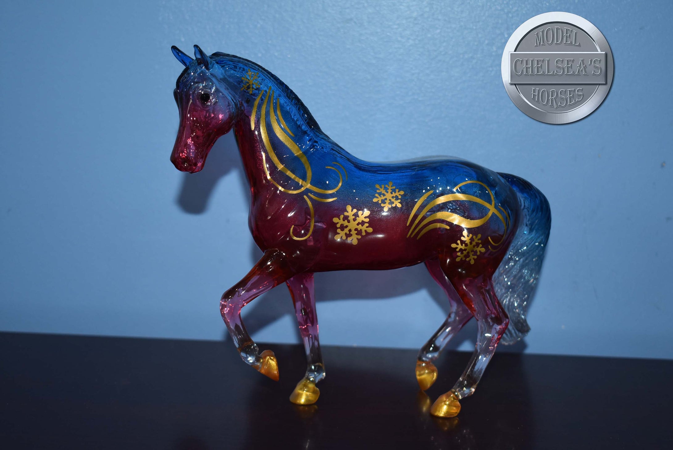 Balthazar-Holiday Exclusive-Warmblood Stallion Mold-Breyer Classic