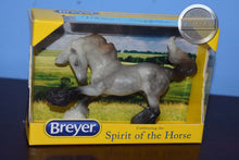 Load image into Gallery viewer, Sapporo-New in Box-Stablemate Club Exclusive-Mini Brishen Gypsy Vanner Mold-Breyer Stablemate