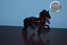 Load image into Gallery viewer, Three Ring Circus-Tortoiseshell-Breyerfest Exclusive-Friesian Mold-Breyer Stablemate