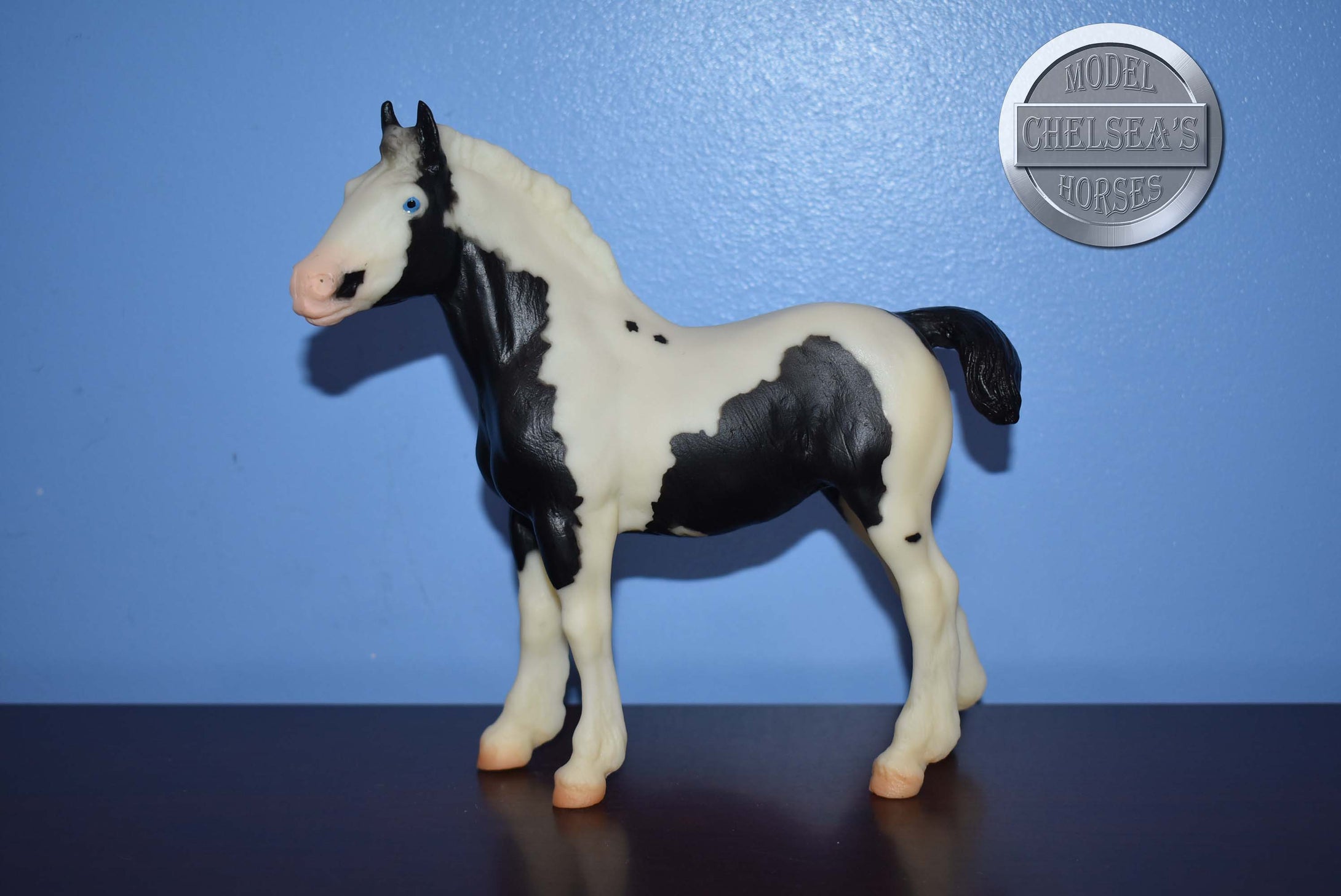 Spotted Draft Foal-Clydesdale Foal Mold-Breyer Traditional