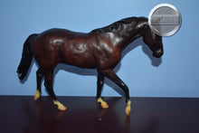 Load image into Gallery viewer, Dark Bay John Henry from JCP Western Horse Set-John Henry Mold-Breyer Traditional