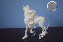 Load image into Gallery viewer, White Resin Unicorn-Custom-Lovely Detail-Approximate 1:9 Scale