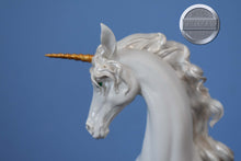 Load image into Gallery viewer, White Resin Unicorn-Custom-Lovely Detail-Approximate 1:9 Scale
