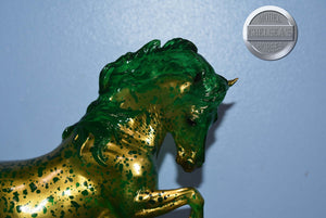 Spice Drop-Green-Connemara Pony Mare Mold-Holiday Exclusive-Breyer Traditional