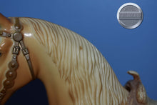 Load image into Gallery viewer, Palomino Western Horse with Saddle-Western Horse Mold-Breyer Traditional