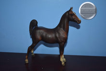 Load image into Gallery viewer, Liver Chestnut-Saddlebred Weanling Mold-Breyer Traditional