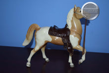 Load image into Gallery viewer, Light Brown Tobiano Prancer with Saddle-Fury Mold-Breyer Traditional