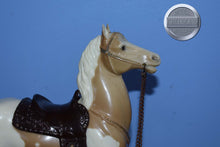 Load image into Gallery viewer, Light Brown Tobiano Prancer with Saddle-Fury Mold-Breyer Traditional