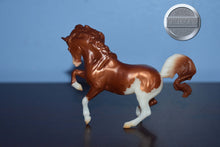 Load image into Gallery viewer, Dahlia-Chestnut Sabino Version-Mini Connemara Mare Mold-Breyer Stablemate