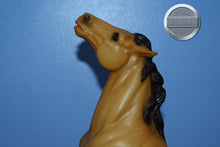 Load image into Gallery viewer, Buckskin Diablo-Semi Rearing Mustang Stallion Mold-Breyer Traditional