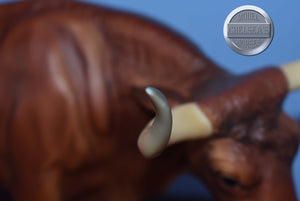 Longhorn Bull #2-New for 2025-Breyer Traditional