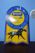 Load image into Gallery viewer, Black Appaloosa Thoroughbred-New in Package-Thoroughbred Mold-Breyer Stablemate
