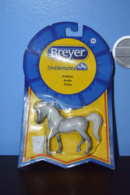 Grey Arabian-New in Package-Walking Arabian Mold-Breyer Stablemate