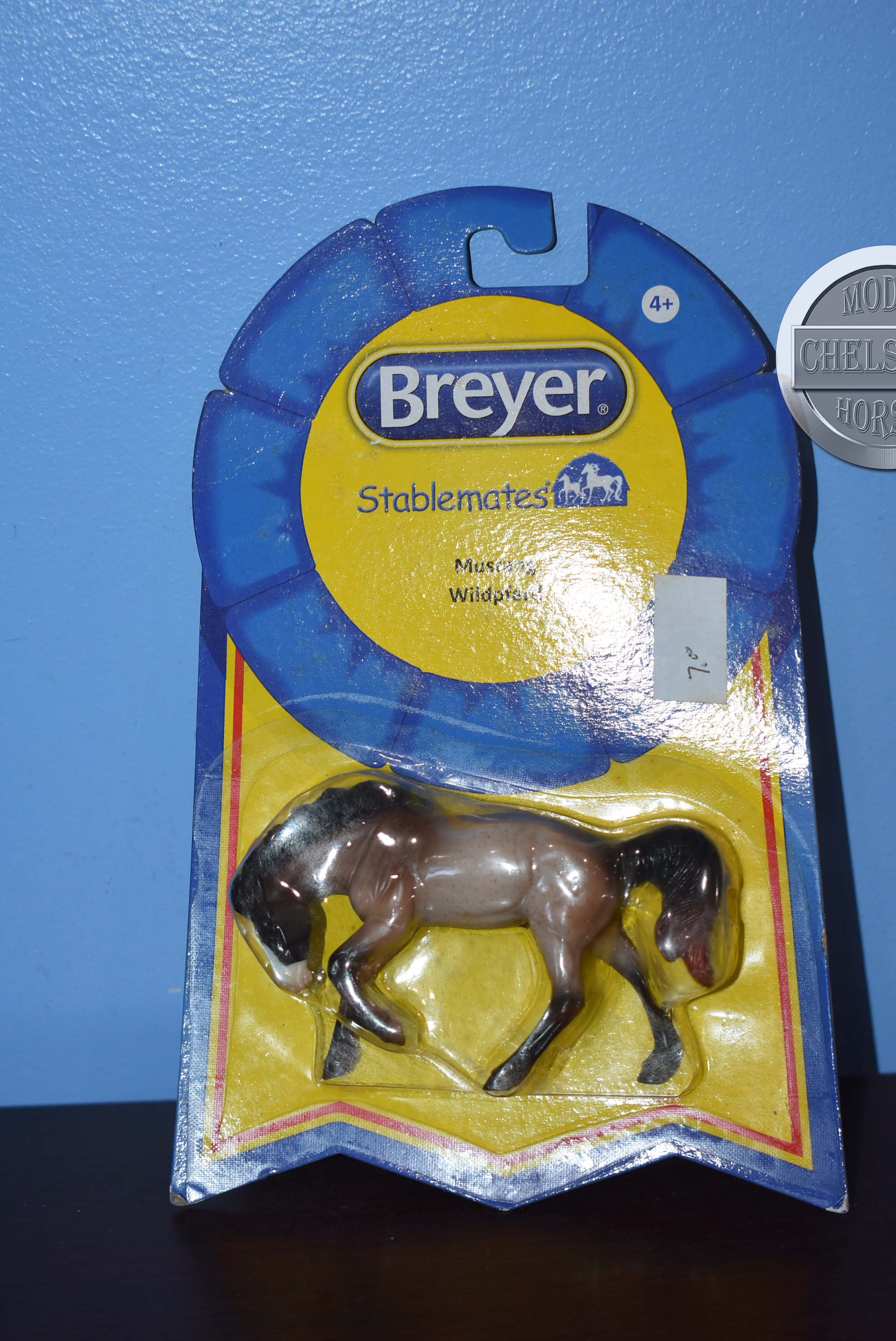 Bay Roan Mustang-New in Package-Mustang Mold-Breyer Stablemate