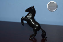 Load image into Gallery viewer, Black Rearing from Collection Set-Lipizzaner Mold-Breyer Stablemate