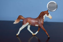 Load image into Gallery viewer, Roan Sabino from Collection Set-Prince Charming Mold-Breyer Stablemate